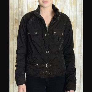 TWILLTWENTYTWO Quilted Nylon Puffer Coat/Jacket